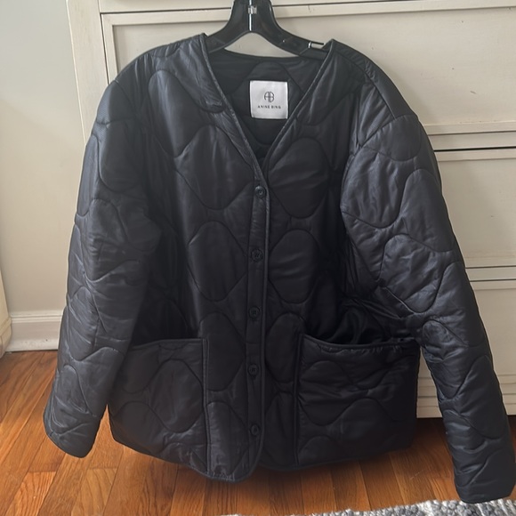 Anine Bing Jackets & Blazers - Anine Bing Andy Bomber Black Size L